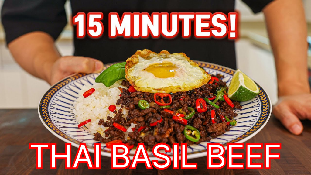 The Best Thai Basil Beef in 15 Minutes (Pad Kra Pao)